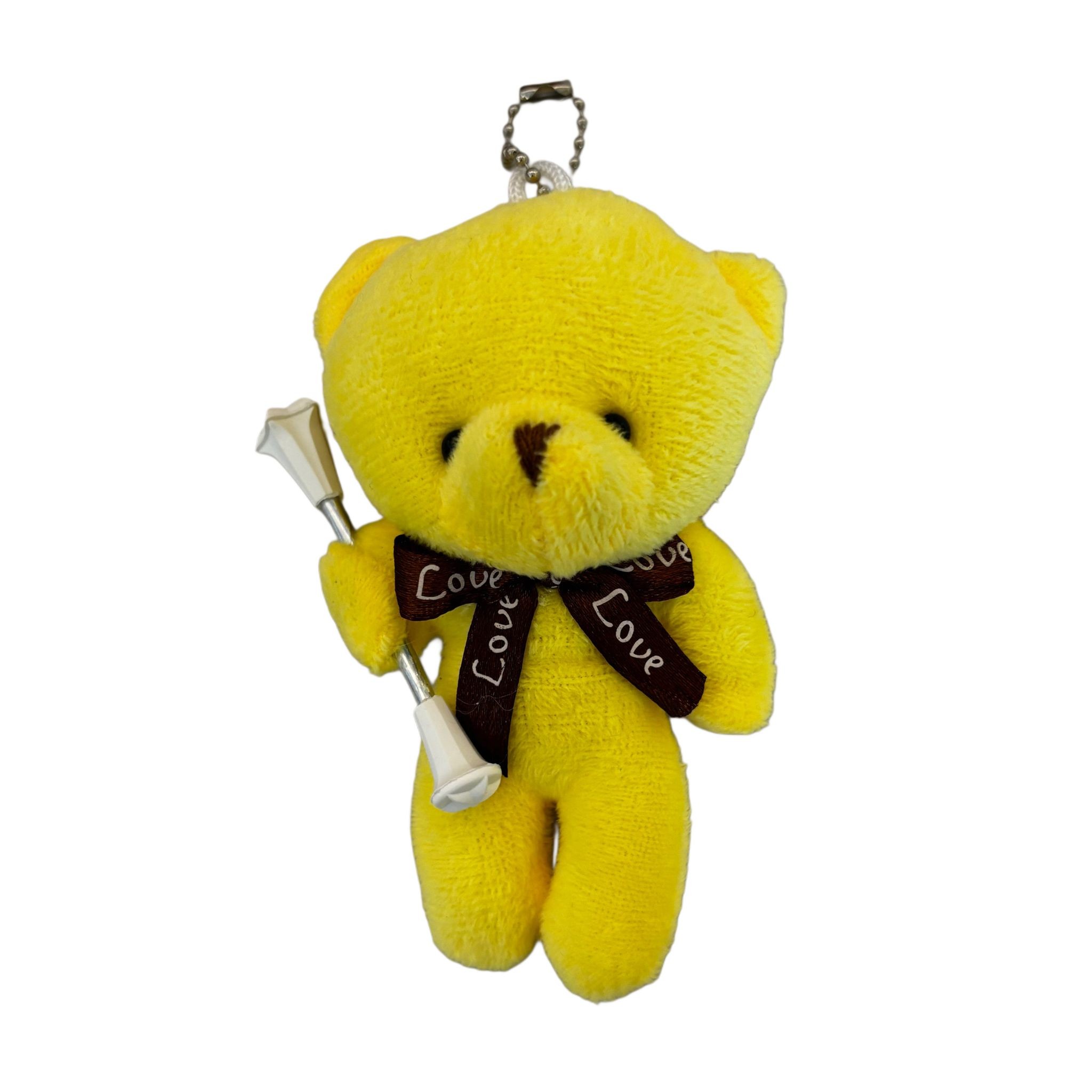 Peluche Baton Twirling Ours Jaune